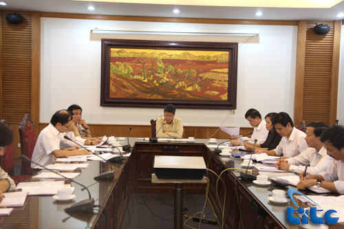Rà soát công tác chuẩn bị tổ chức Công bố Quyết định phê duyệt quy hoạch phát triển khu du lịch Mộc Châu