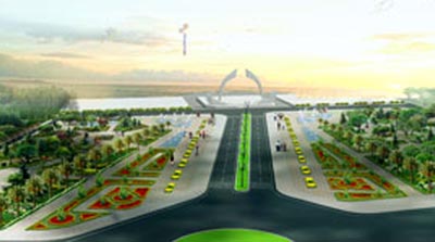 Xây dựng quảng trường biển ở thành phố Đồng Hới