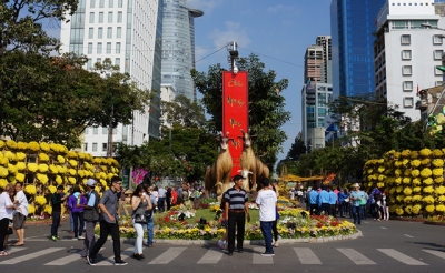 Đường hoa Xuân và đường sách TP. Hồ Chí Minh đón 1,5 triệu lượt người tham quan