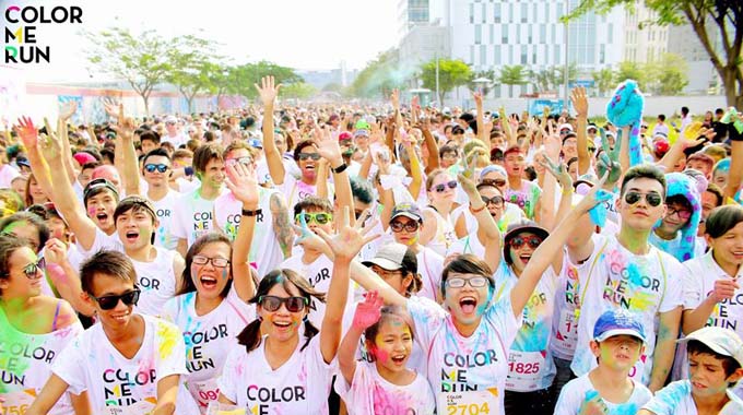 Colourful running event to be held in Da Nang