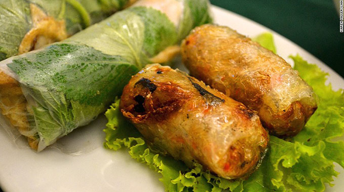Vietnamese fried spring roll (Nem Ran) listed in the top 10 world best cuisines
