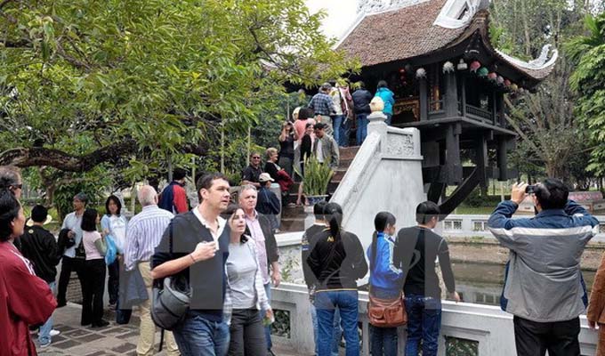 9 tháng đầu năm gần 3 triệu lượt khách quốc tế đến Hà Nội