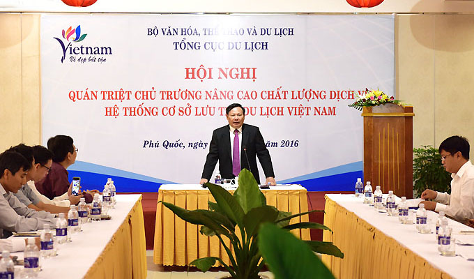 Hội nghị quán triệt chủ trương nâng cao chất lượng dịch vụ hệ thống cơ sở lưu trú du lịch Việt Nam tại Kiên Giang