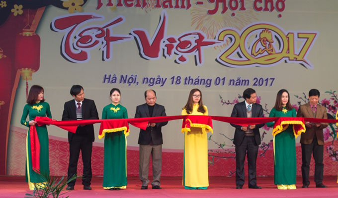 Khai mạc triển lãm - hội chợ “Tết Việt 2017”