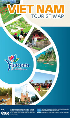 Tờ gấp bản đồ du lịch Việt Nam “Viet Nam Tourist Map”