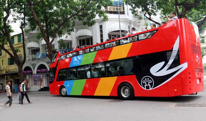 Sẽ mở thêm 2 tuyến xe buýt tới các điểm tham quan tại Hà Nội 