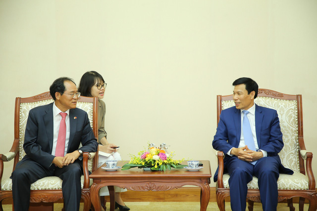 Bộ trưởng Nguyễn Ngọc Thiện: Việt Nam - Hàn Quốc tái khởi động mạnh mẽ các chương trình hợp tác văn hóa, thể thao và du lịch sau dịch Covid-19