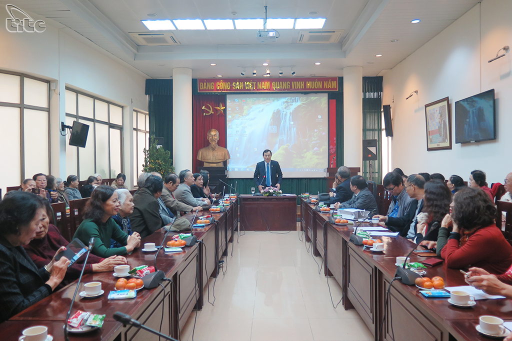 Tổng cục trưởng Nguyễn Trùng Khánh gặp mặt cán bộ hưu trí nhân dịp Tết Canh Tý 2020