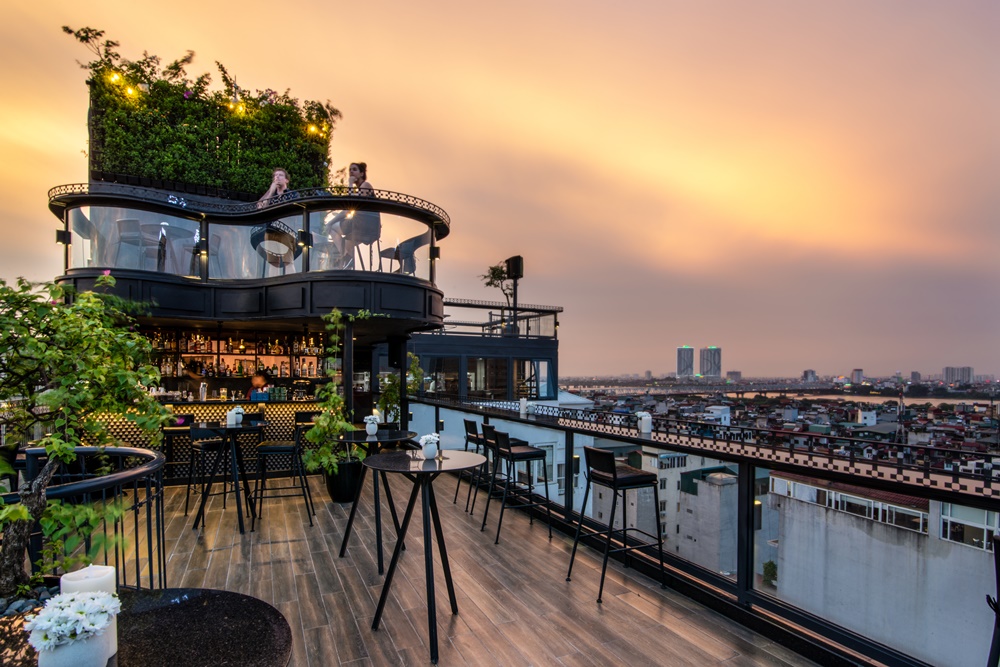 Viet Nam hotels on the list of Top rooftop hotels - World