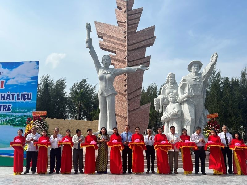 Project on upgrading Dong Khoi Ben Tre monument inaugurated