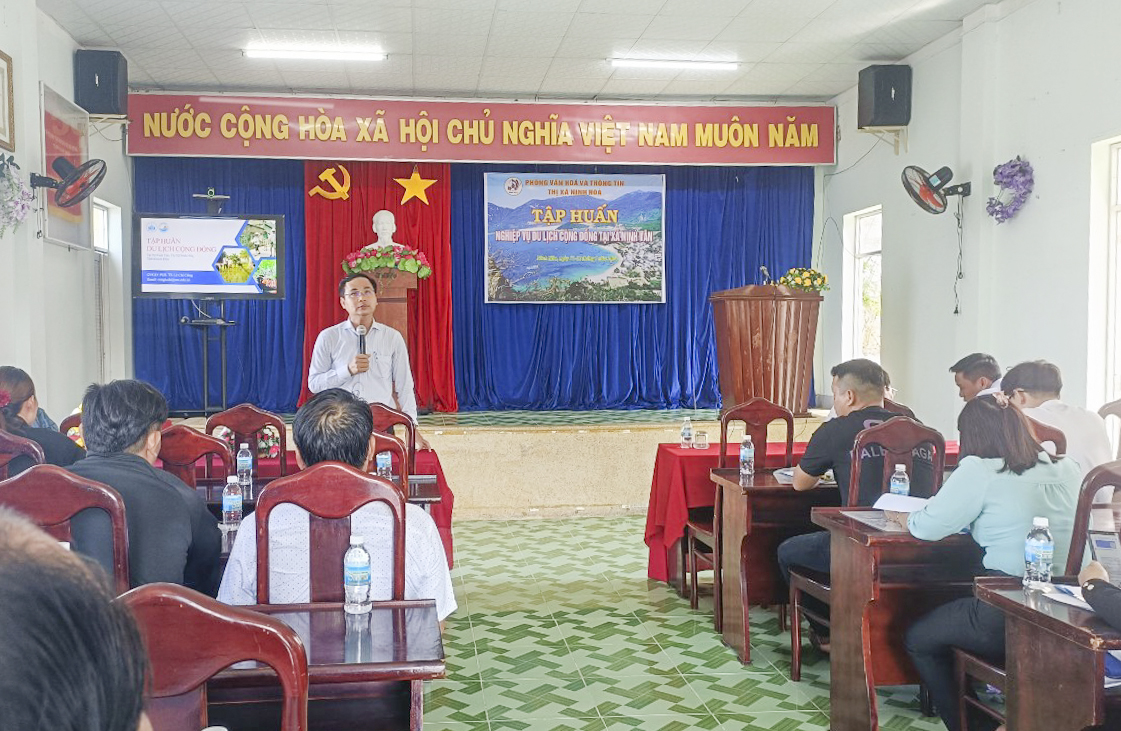 Ninh Hòa (Khánh Hòa): Tập huấn kỹ năng làm du lịch cho người dân xã Ninh Vân