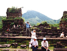 My Son World Cultural Heritage Site in Central Quang Nam Province Being Preserved