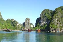 Halong Bay - one of the worldâ€™s natural wonders 