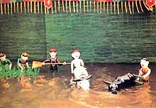 Vietnamese water puppets go to Kijimura Festival in Japan 
