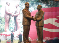 Statues of former State leaders on display in HCM 