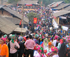Khau Vai love market cultural - tourism week launched