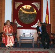 Bộ trưởng Hoàng Tuấn Anh tiếp Trưởng đại diện UNESCO tại Việt Nam