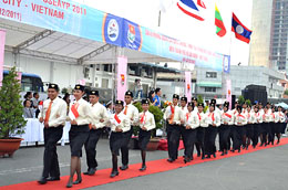 Tàu Thanh niên Đông Nam Á 2011 đến Việt Nam