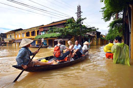 Du lịch Hội An mùa nước lụt 
