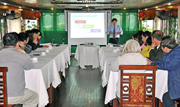 Hội thảo trình diễn các hoạt động xây dựng nhãn sinh thái “Cánh buồm xanh” trên tàu du lịch
