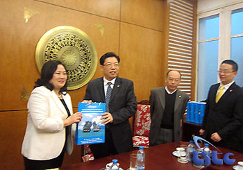 TCDL làm việc với đoàn công tác Ban Tuyên giáo Thành ủy Trùng Khánh (Trung Quốc)