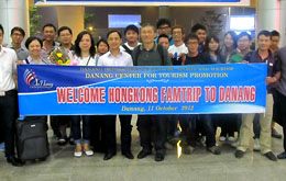 Đoàn khảo sát du lịch từ Hồng Kông đến Đà Nẵng