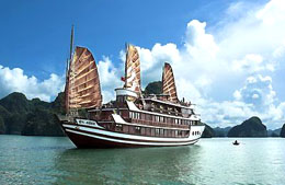 Khuyến mại chương trình thăm vịnh Hạ Long bằng du thuyền Bhaya