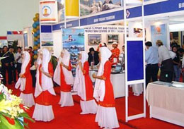 Khoảng 400 gian hàng tham gia hội chợ du lịch quốc tế Việt Nam
