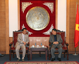 Thứ trưởng Hồ Anh Tuấn tiếp đại sứ Triều Tiên tại Việt Nam