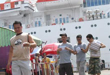 1.064 du khách quốc tế đến Bà Rịa - Vũng Tàu bằng đường biển 