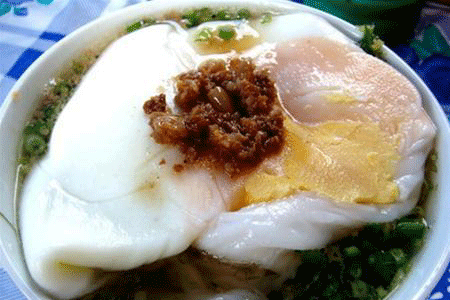 Bánh cuốn trứng Lạng Sơn