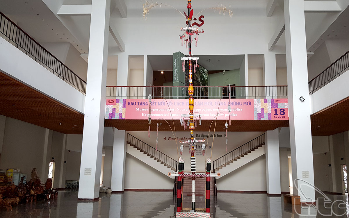 Bảo tàng văn hóa các dân tộc tỉnh Đắk Lắk là một trong những bảo tàng lớn, hiện đại của cả nước.