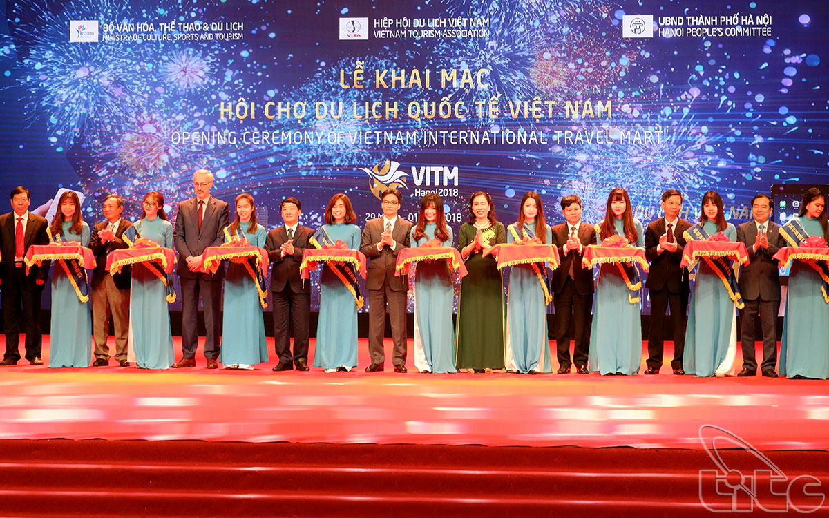 Hội chợ Du lịch Quốc tế Việt Nam – VITM Hà Nội 2018 (Ảnh: Thế Phi - Truyền Phương - Anh Dũng)