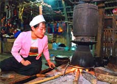 Cérémonies du nouveau riz des Muong